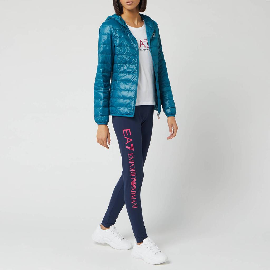 Emporio Armani EA7 Women's Train Core Lady Light Down Packable Jacket - Blue Coral商品第3张图片规格展示