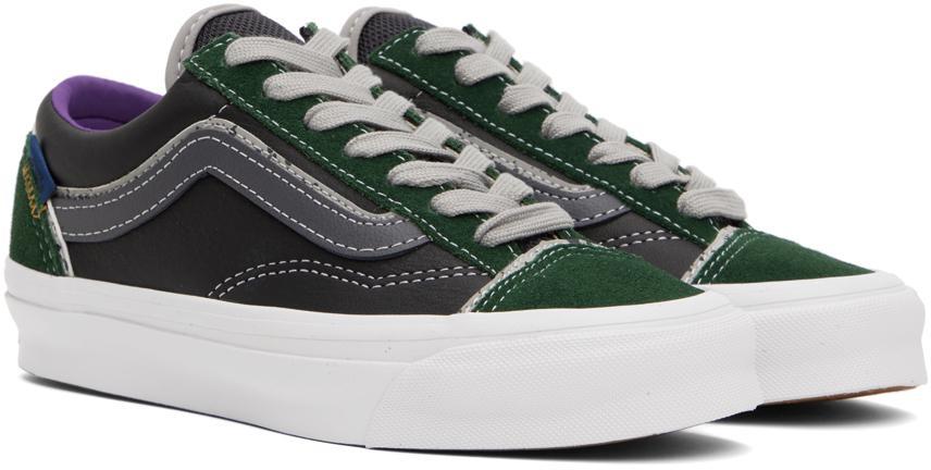 商品Vans|Black & Green OG Style 36 UI Sneakers,价格¥181,第4张图片详细描述