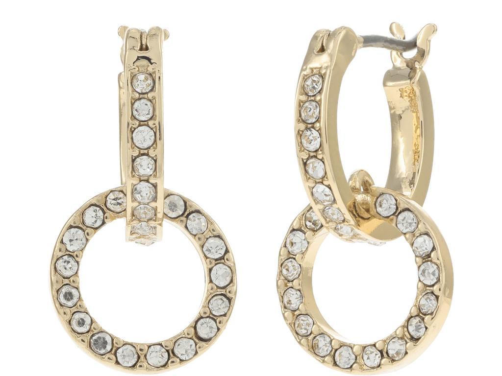 商品Ralph Lauren|Huggie Hoop Earrings w/ Bit Drop Earrings,价格¥172,第1张图片