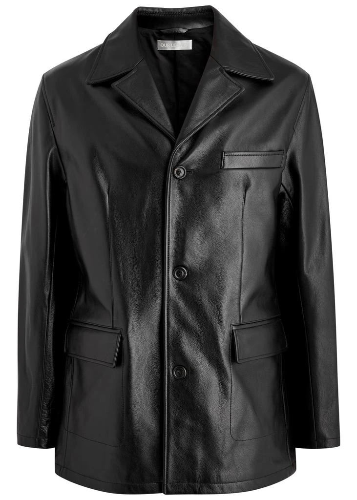 商品Our Legacy|Alley leather jacket,价格¥9962,第1张图片