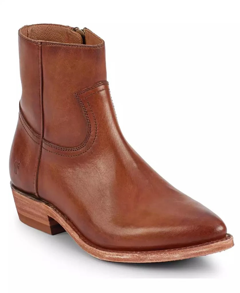 商品Frye|Women's Billy Block Heel Leather Booties,价格¥2230,第1张图片