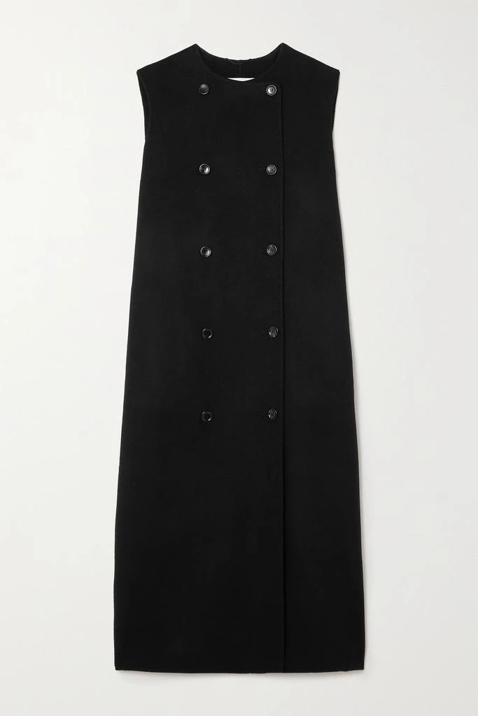 商品Max Mara|Plava 双排扣羊毛羊绒混纺马甲,价格¥23931,第1张图片