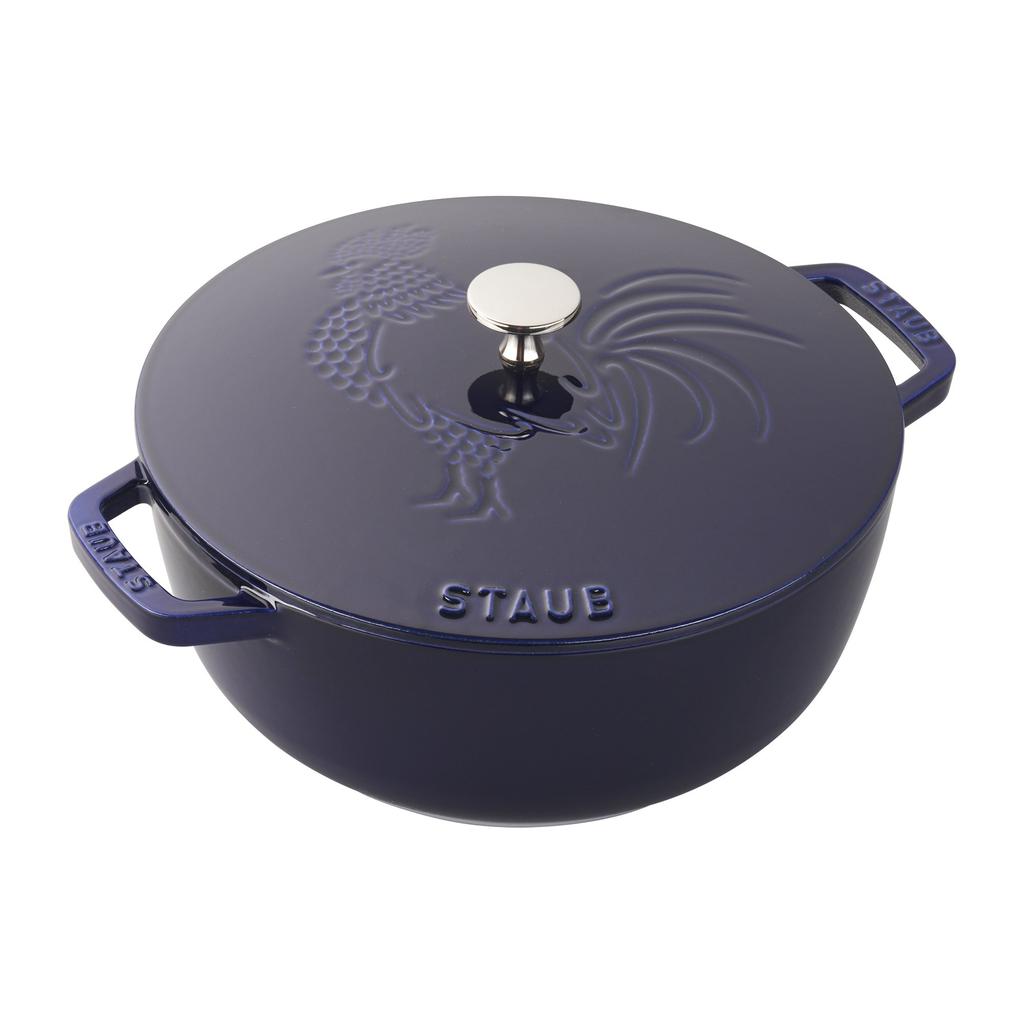 Staub Cast Iron 3.75-qt Essential French Oven Rooster商品第7张图片规格展示