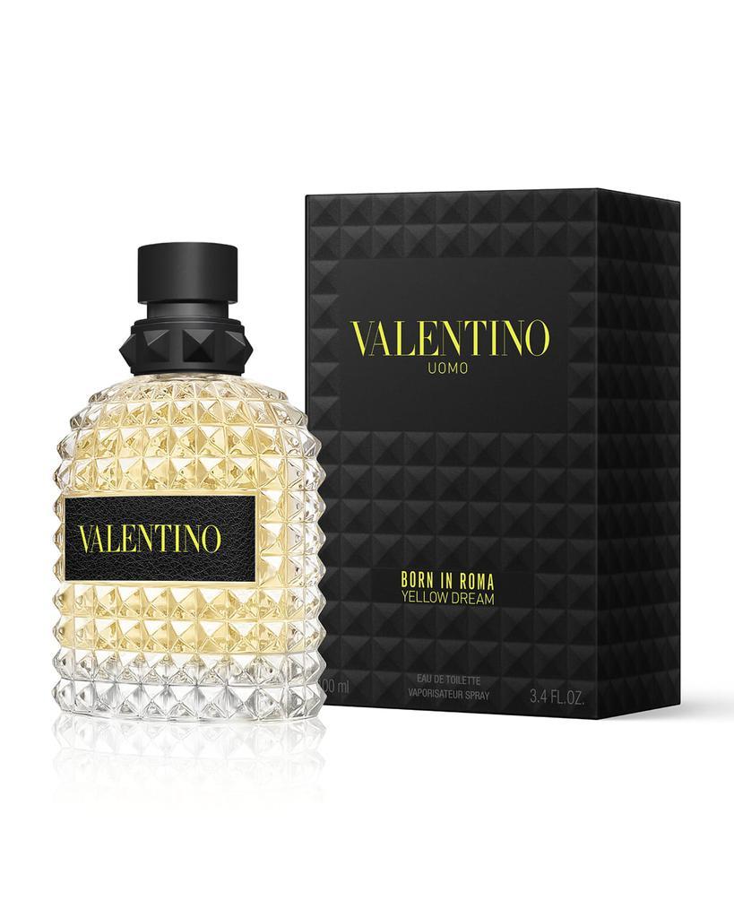 商品Valentino|3.3 oz. Uomo Born in Roma Yellow Dream Eau de Toilette,价格¥717,第4张图片详细描述