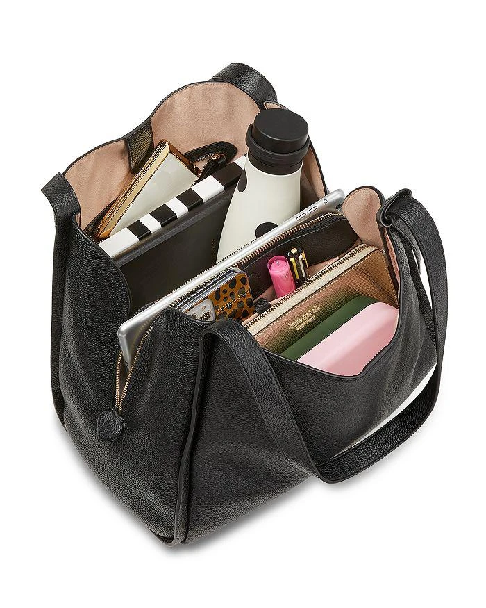 商品Kate Spade|Knott Pebbled Leather Large Shoulder Bag,价格¥2087,第3张图片详细描述