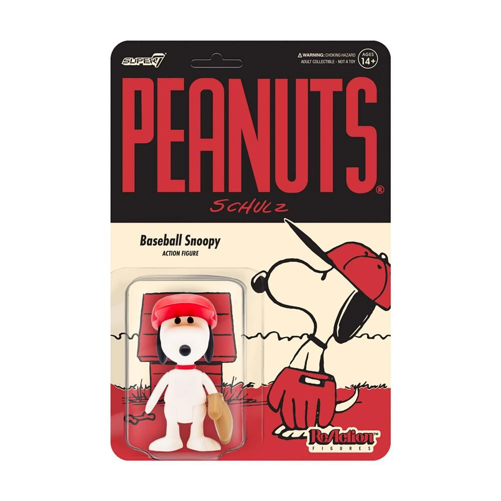 商品Super 7|Peanuts Snoopy Baseball Snoopy 3.75" ReAction Figure,价格¥150,第2张图片详细描述