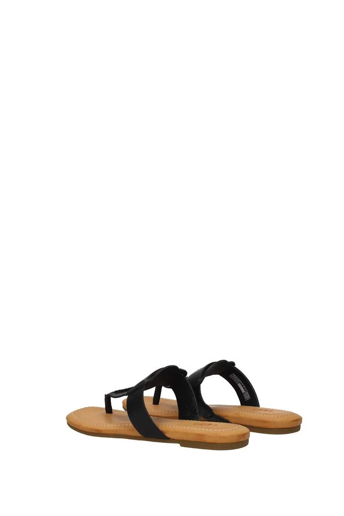 商品UGG|Flip flops gaila Leather Black,价格¥487,第3张图片详细描述