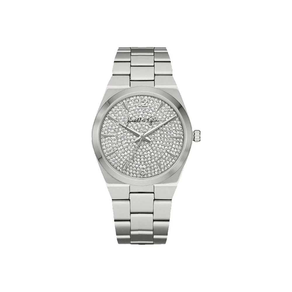 商品KENDALL & KYLIE|iTouch Women's Silver-Tone Metal Bracelet Watch,价格¥113,第1张图片