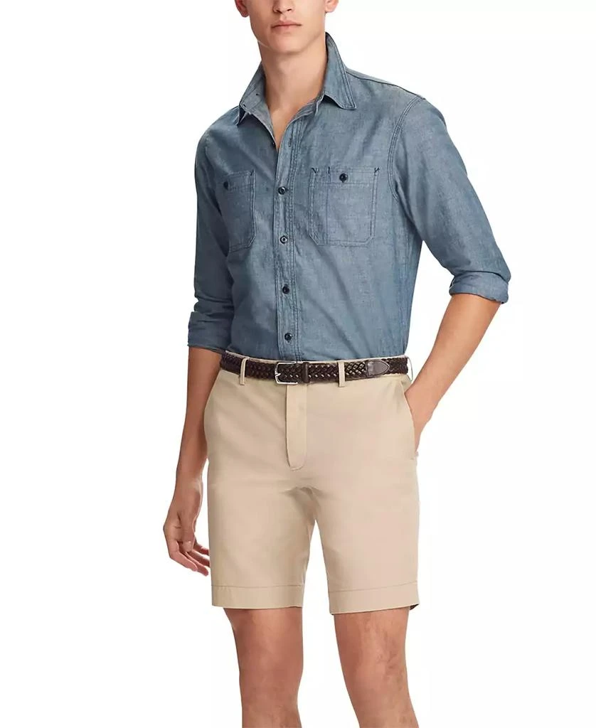 商品Ralph Lauren|男士 Vachetta 编织皮带,价格¥676,第3张图片详细描述
