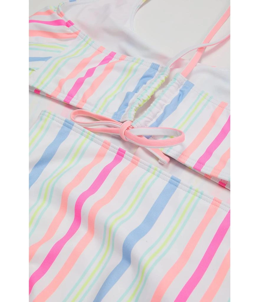 商品Vineyard Vines|Stripe Flounce Bikini (Toddler/Little Kids/Big Kids),价格¥93,第2张图片详细描述