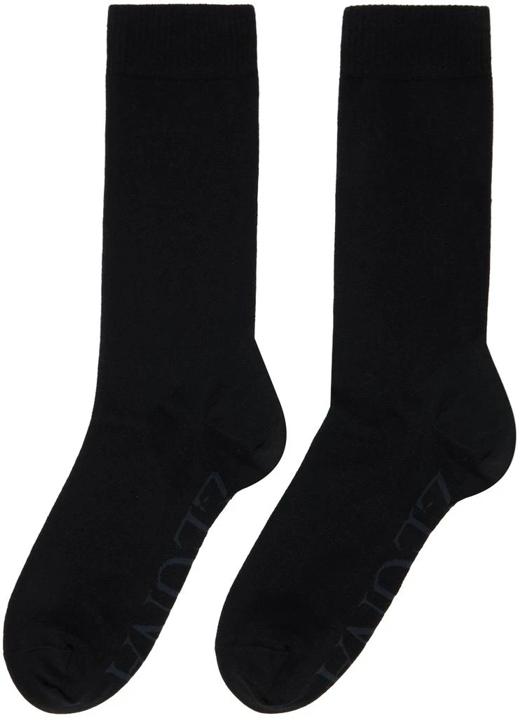 商品Zegna|Three-Pack Black High Performance Socks,价格¥581,第3张图�片详细描述