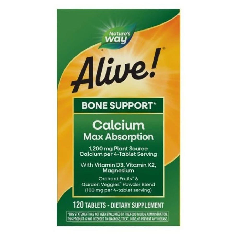 商品Nature's Way|Bone Support Calcium Tablets,价格¥250,第1张图片