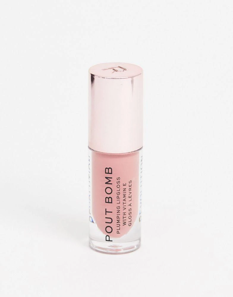 商品Revolution|Revolution Pout Bomb Plumping Lip Gloss - Kiss,价格¥60,第1张图片