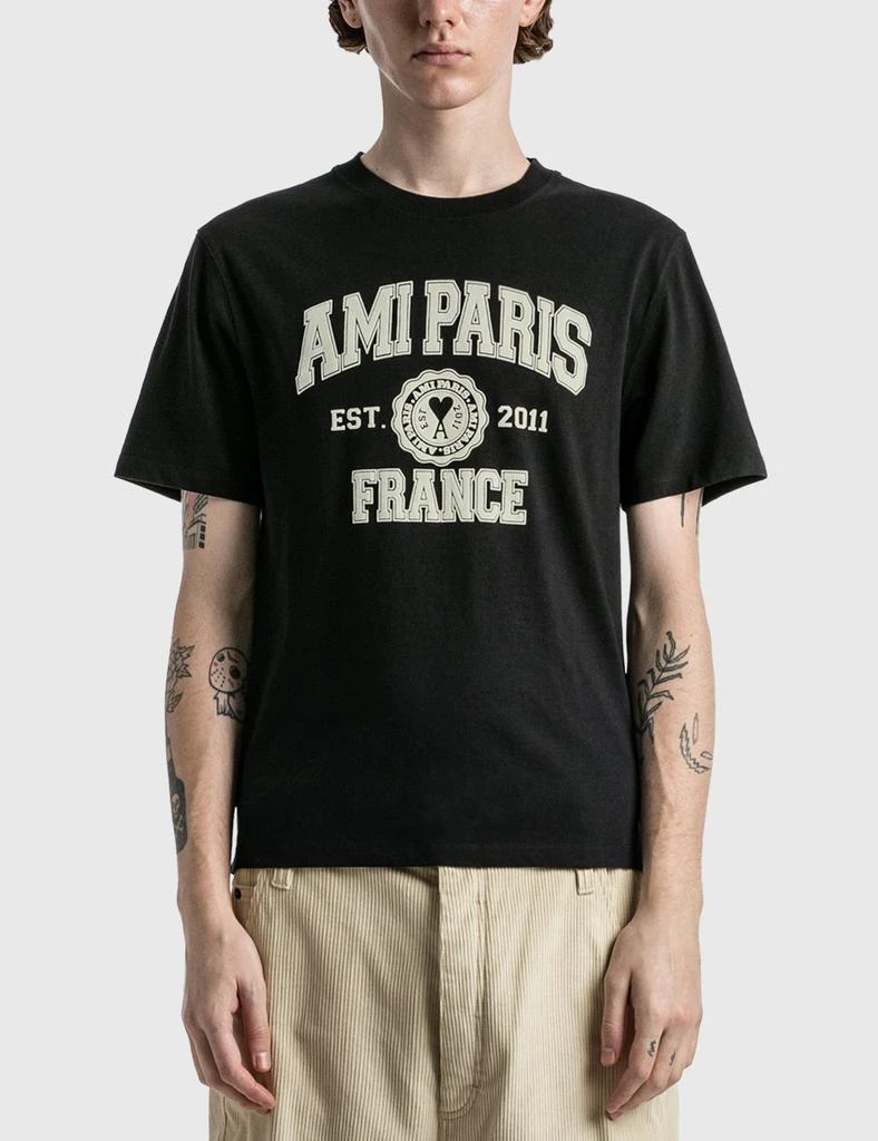 商品AMI|AMI PARIS FRANCE T-SHIRT,价格¥665,第3张图片详细描述