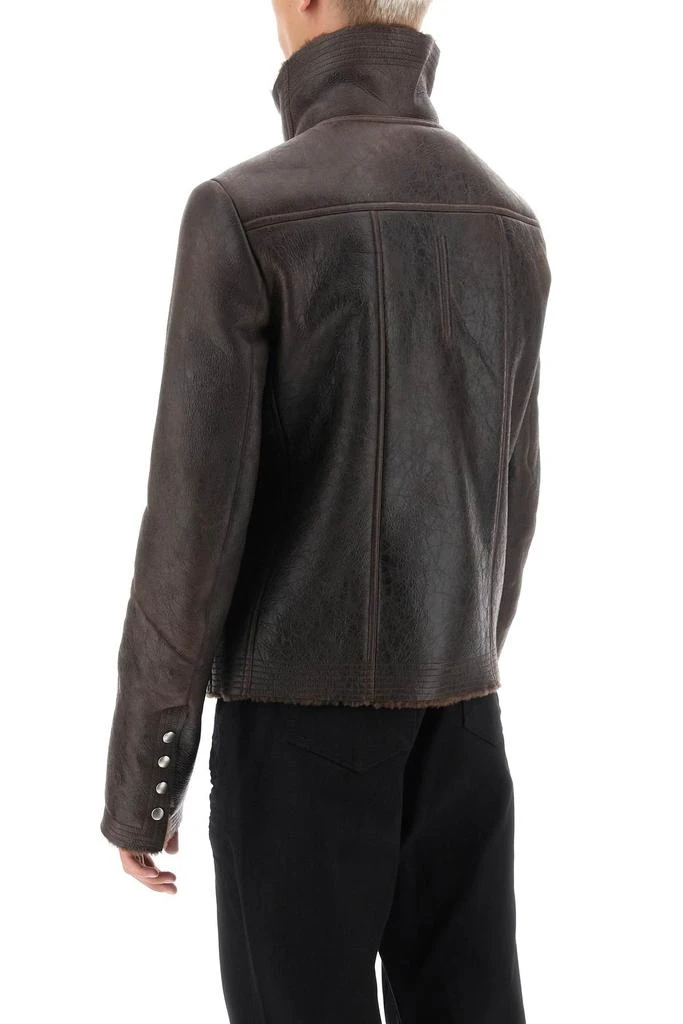 商品Rick Owens|'bauhaus' shearling biker jacket,价格¥10111,第3张图片详细描述