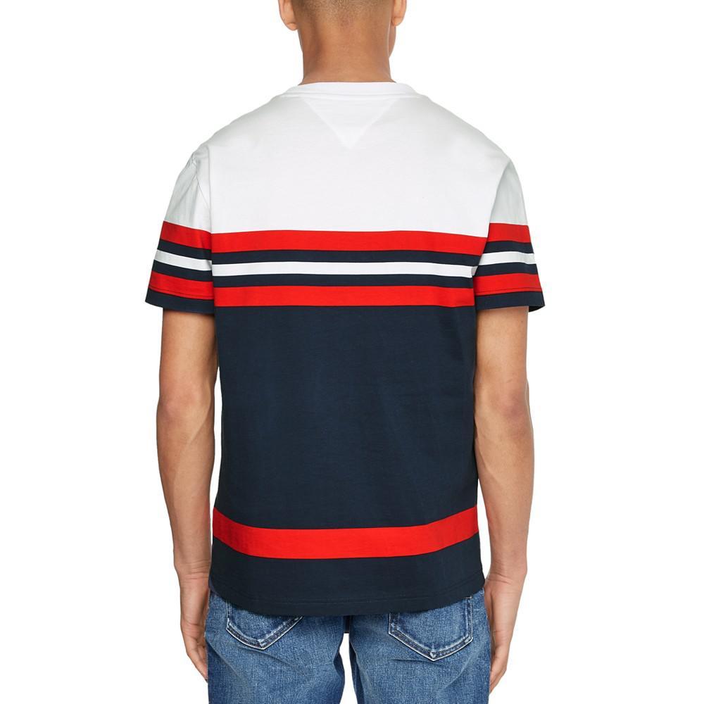 商品Tommy Hilfiger|Men's Color Blocked T-Shirt,价格¥370,第6张图片详细描述