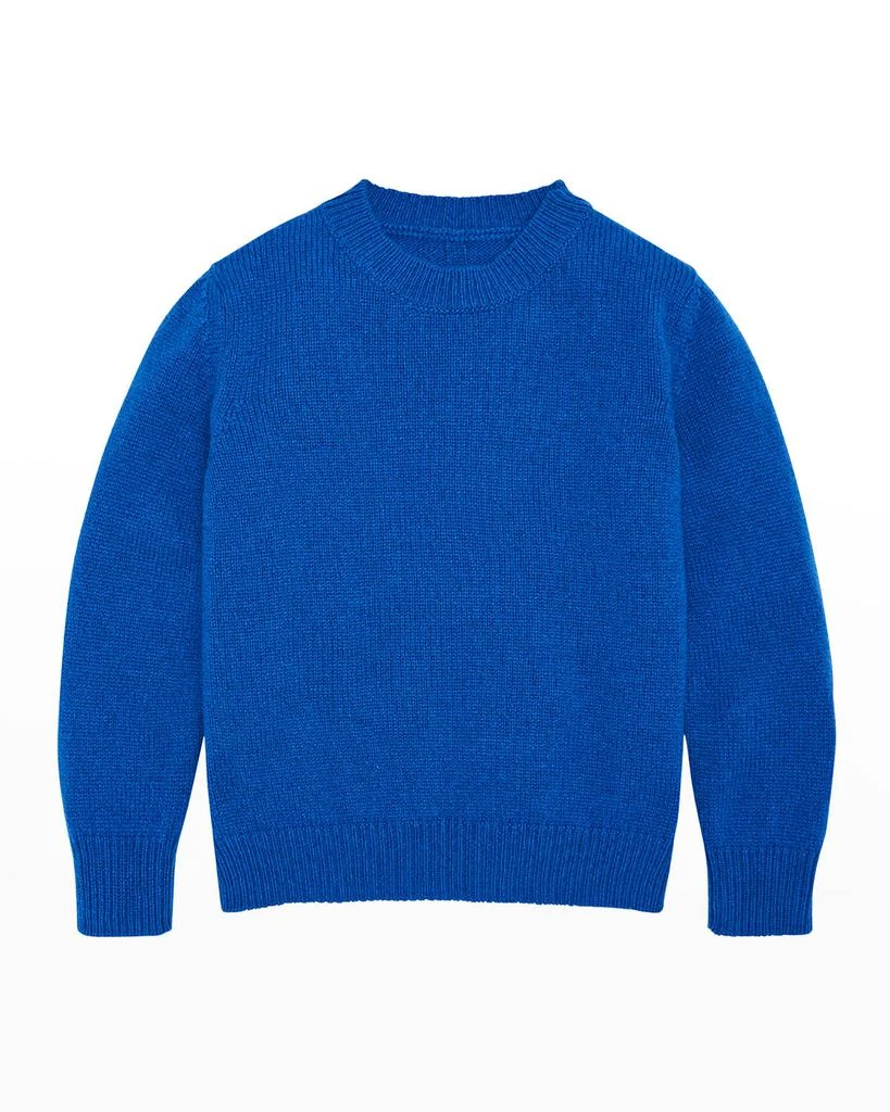 商品The Row|Kid's Solid Cashmere Rib-Knit Sweater, Size 2-10,价格¥762,第1张图片