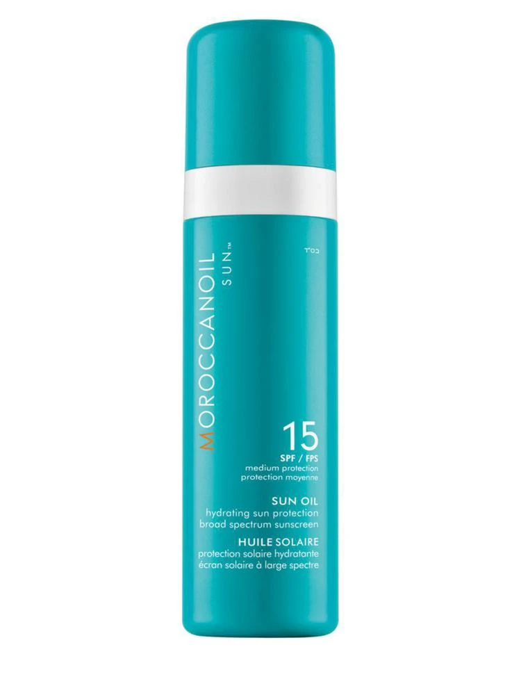 商品Moroccanoil|Sun Oil SPF 15 Hydrating Sun Protection Broad Spectrum Sunscreen,价格¥241,第1张图片