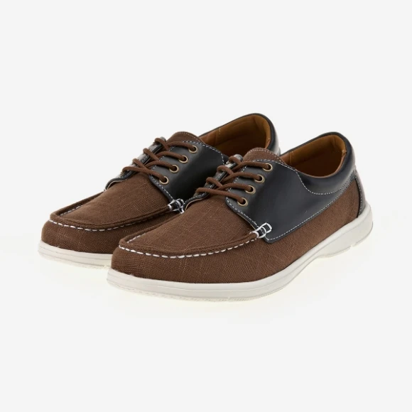 【Brilliant|包邮包税】HAWKINS CASUAL DERBY 男生  休闲鞋 系带鞋  HL90037 BROWN/NAVY 商品