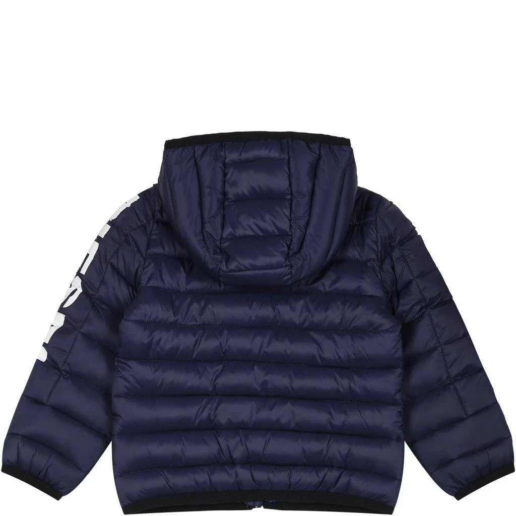 商品Diesel|Blue Down Jacket For Baby Kids,价格¥932,第2张图片详细描述