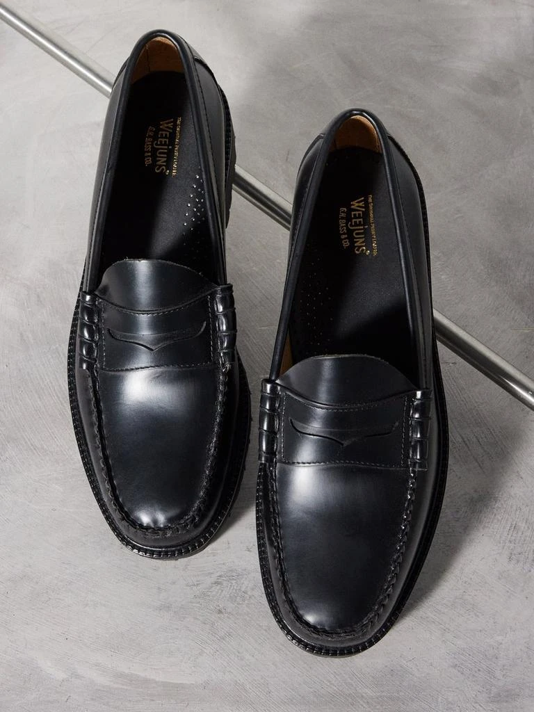 商品G.H. Bass|Weejuns 90s Larson leather penny loafers,价格¥1014,第1张图片