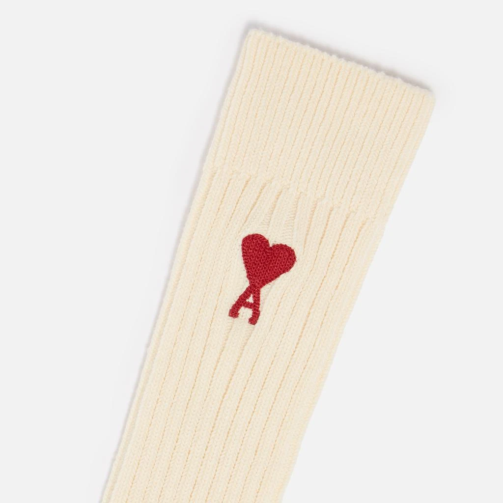商品AMI|AMI de Coeur Three-Pack Cotton-Blend Socks,价格¥813,第3张图片详细描述