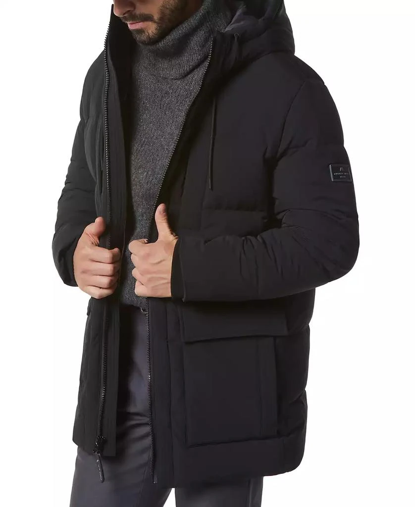 商品Marc New York by Andrew Marc|Men's Silverton Crinkle Down Parka with Top Stitching,价格¥1060,第3张图片详细描述