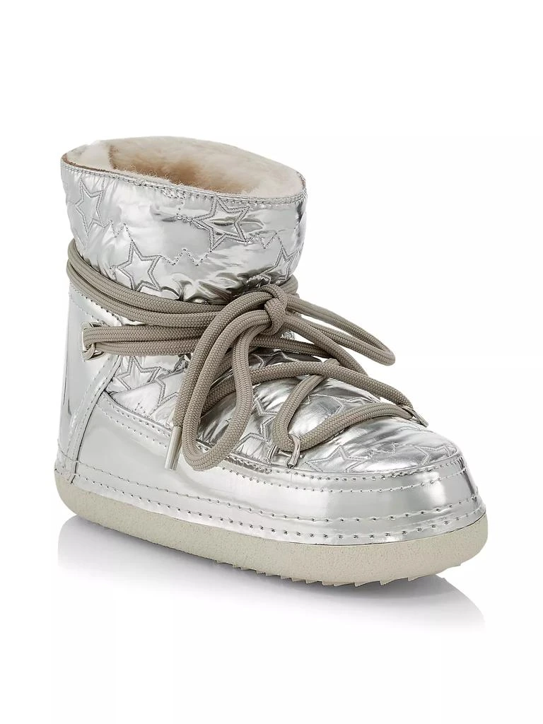 商品INUIKII|Bomber Star Metallic Sneaker Boots,价格¥1548,第2张图片详细描述