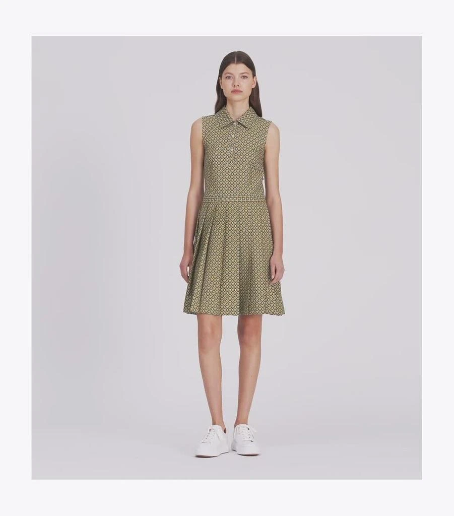 商品Tory Burch|Printed Pleated Golf Dress,价格¥1240,第4张图片详细描述