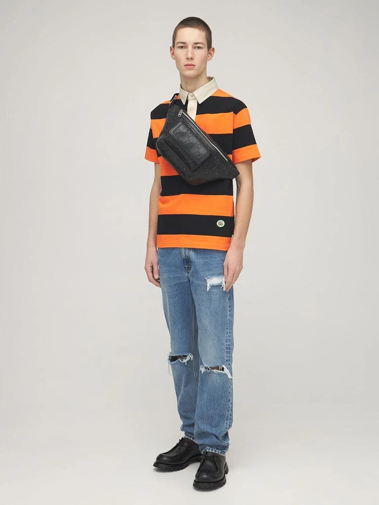 商品Gucci|Gg Embossed Leather Belt Bag,价格¥11214,第1张图片详细描述