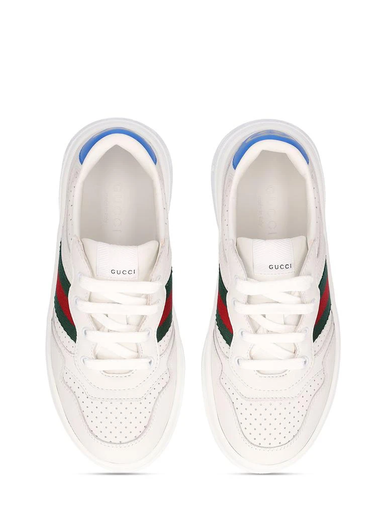 商品Gucci|Chunky B Leather Sneakers,价格¥4010,第1张图片详细描述