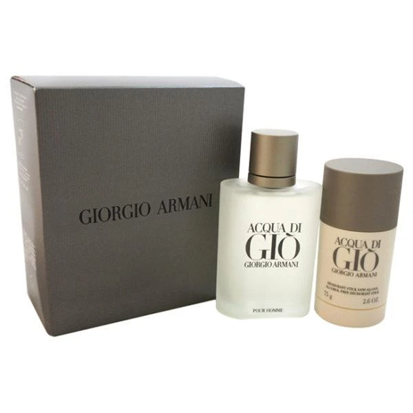 商品Giorgio Armani|Acqua Di Gio 2 Piece Gift Set With Eau De Toilette And Deodorant Stick,价格¥761,第1张图片