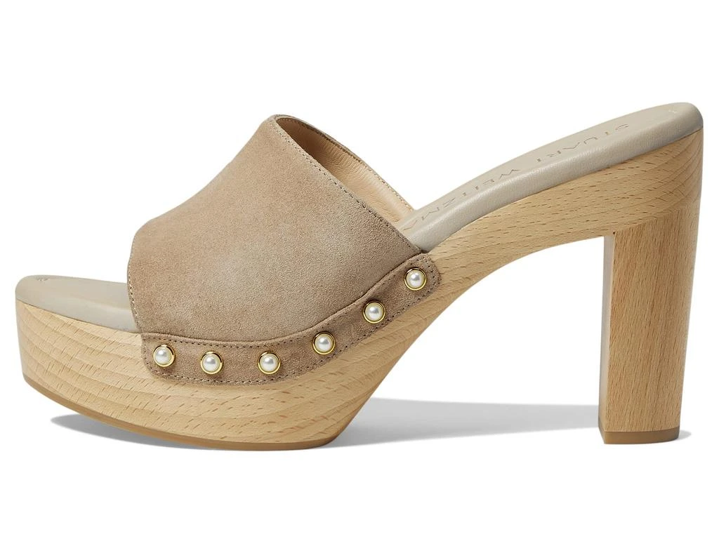 商品Stuart Weitzman|Pearl Clog 85 Sandal,价格¥2336,第4张图片详细描述