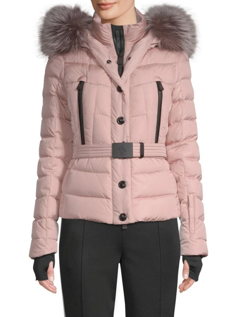 商品Moncler|Moncler - Beverley Fur Trim Hooded Puffer Jacket,价格¥15597,第1张图片