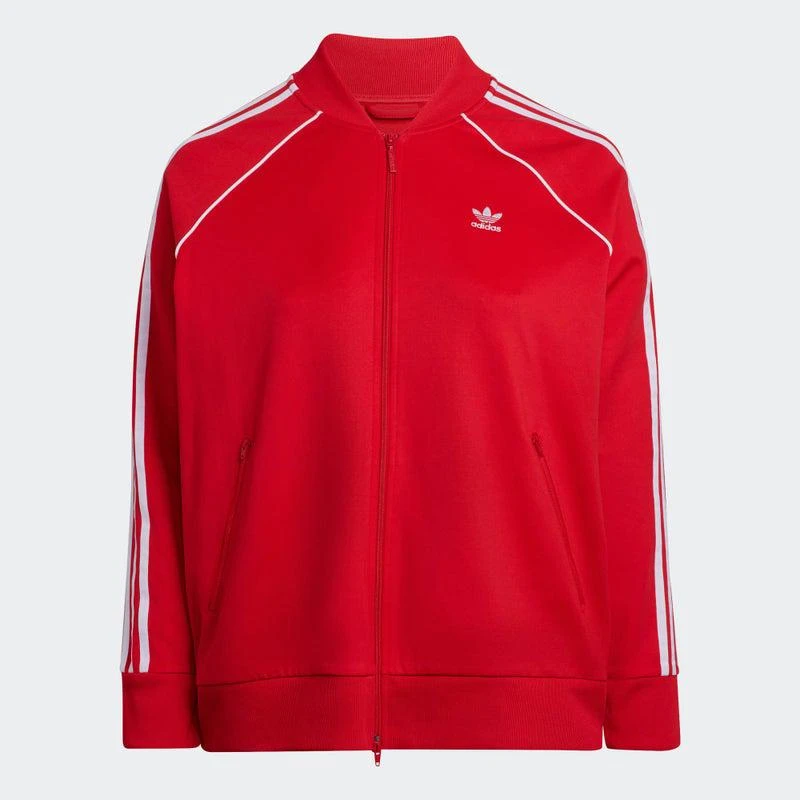 商品Adidas|adidas Primeblue Sst (Plus Size) - Women Track Tops,价格¥603,第4张图片详细描述
