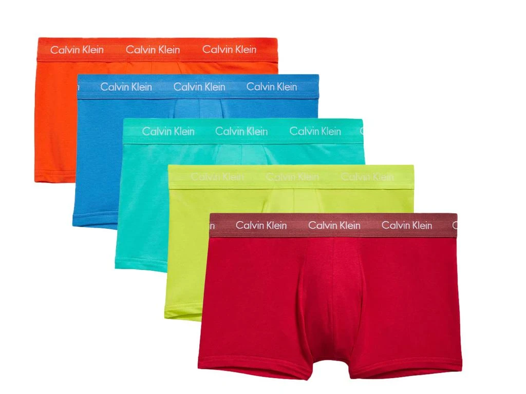 商品Calvin Klein|Cotton Stretch Pride Pack Low Rise Trunk,价格¥483,第1张图片