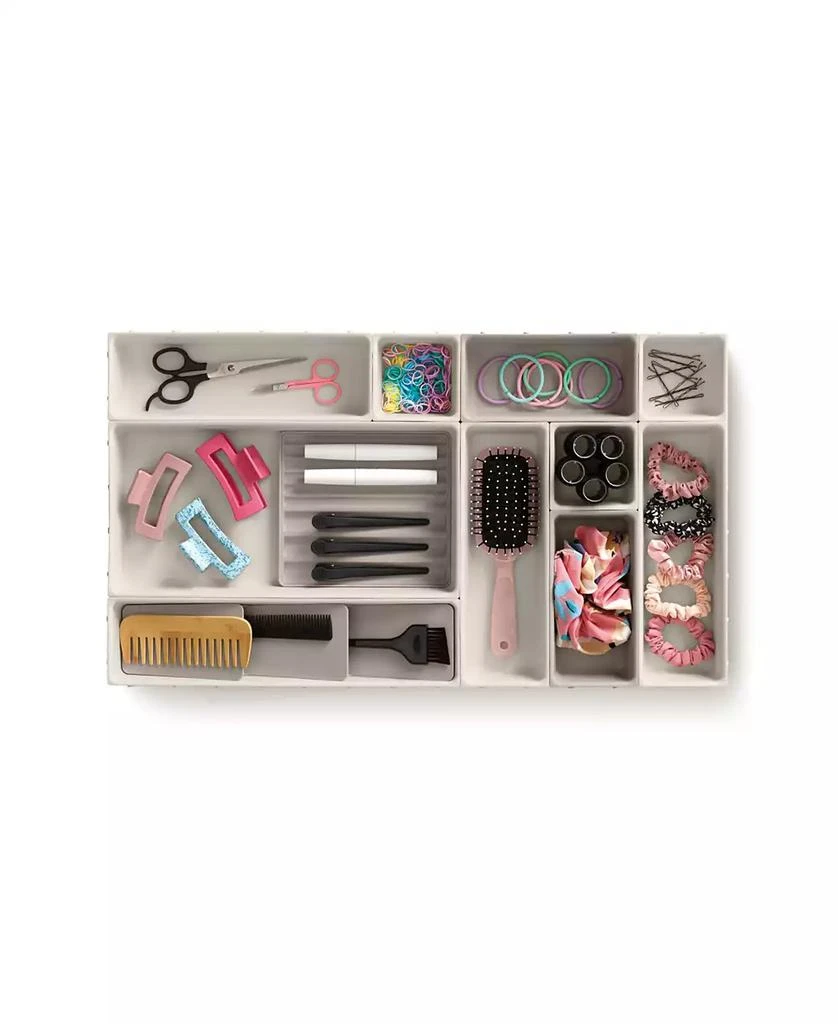 商品Joseph Joseph|Viva 12-Piece Makeup Drawer Organiser Set,价格¥262,第5张图片详细描述