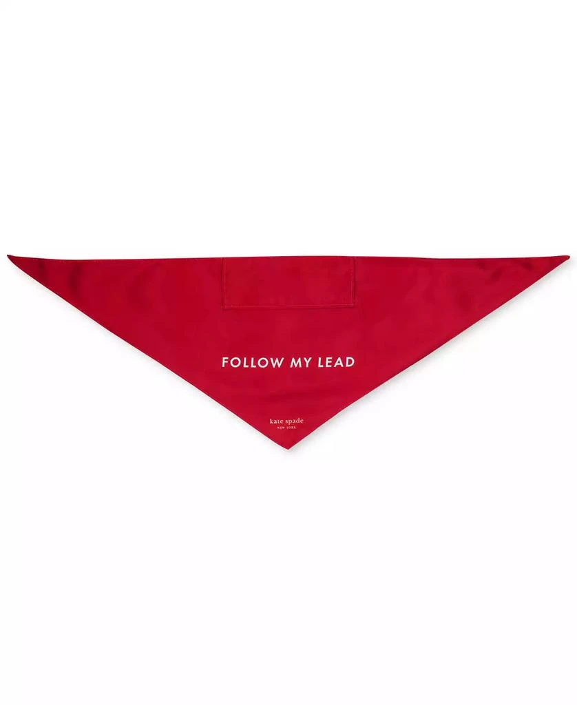 商品Kate Spade|Small Red and Pink Dog Bandana,价格¥87,第3张图片详细描述