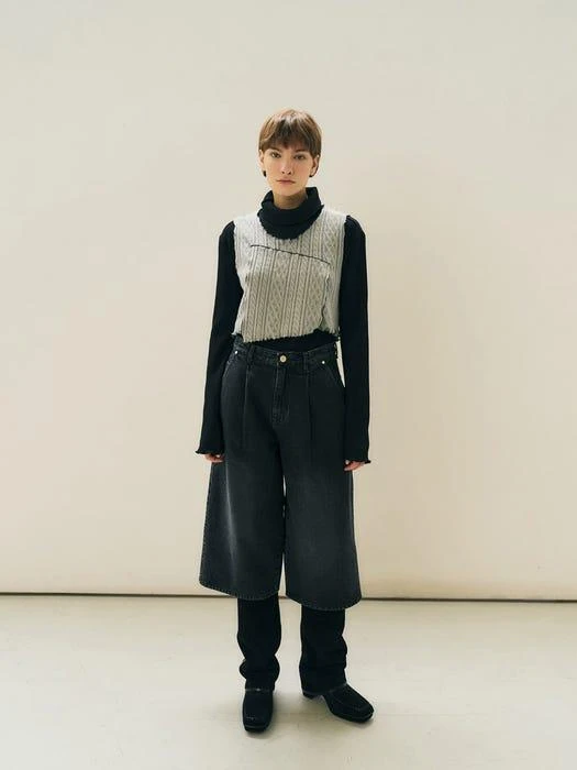 商品MAISONMARAIS|Wool Jersey Vest - Light Grey,价格¥752,第2张图片详细描述