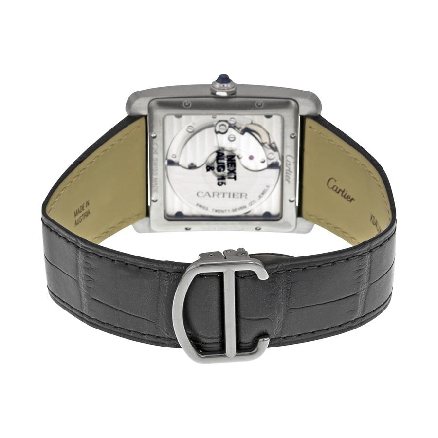 Pre-owned Cartier Tank MC Automatic Mens Watch W5330004商品第3张图片规格展示