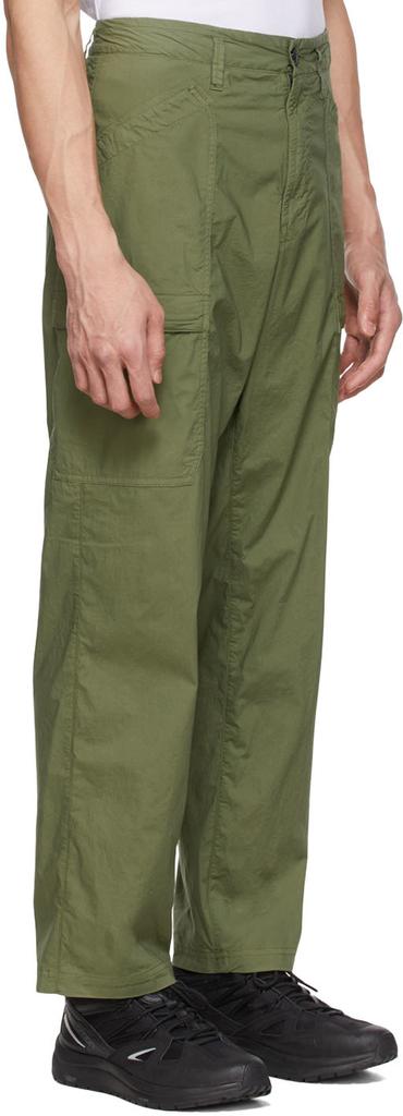 Khaki Cotton Cargo Pants商品第2张图片规格展示