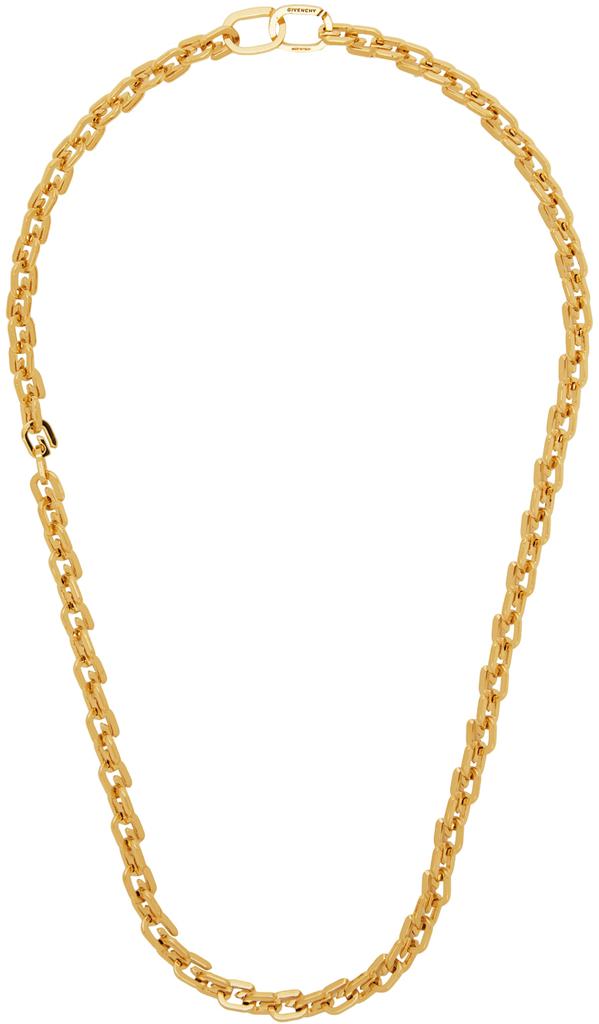 Gold G Link Necklace商品第1张图片规格展示