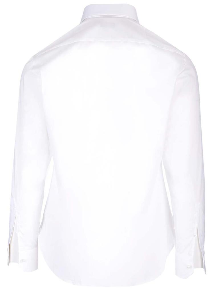 Z Zegna Buttoned Stretched Shirt商品第2张图片规格展示