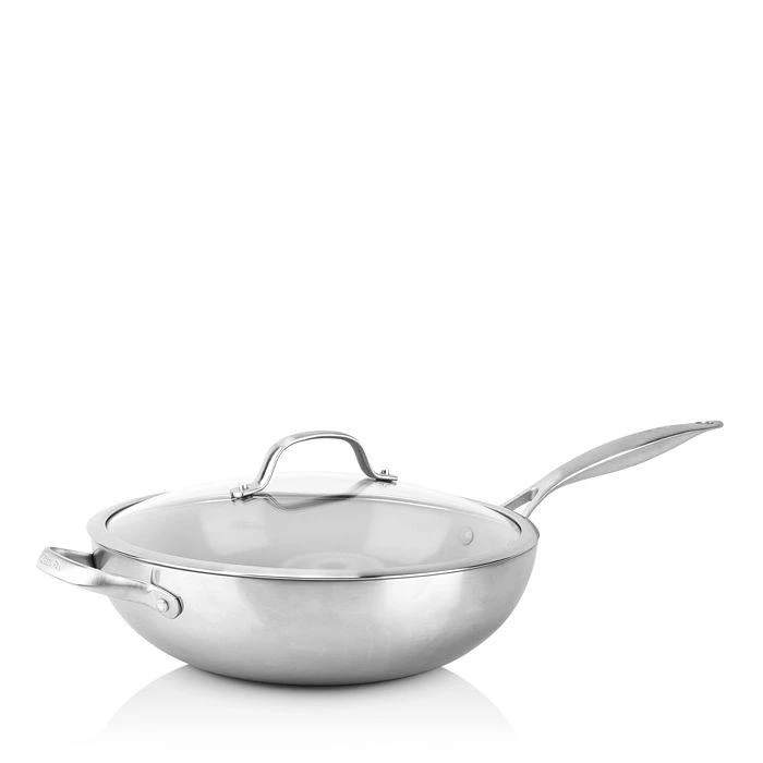 商品Greenpan|Venice Pro 12" Ceramic Nonstick Covered Wok,价格¥1112,第1张图片
