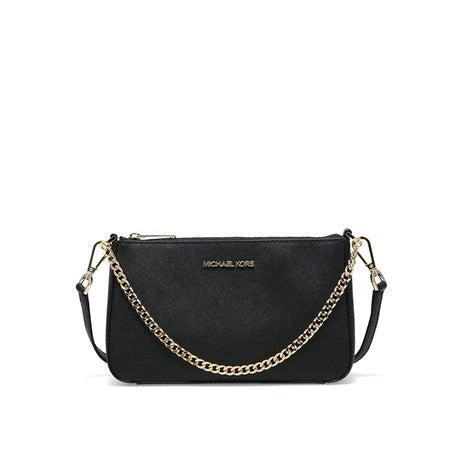 商品Michael Kors|MICHAEL KORS Jet Set Chain Medium Saffiano Leather Pouchette Crossbody Bag,价格¥2654,第1张图片