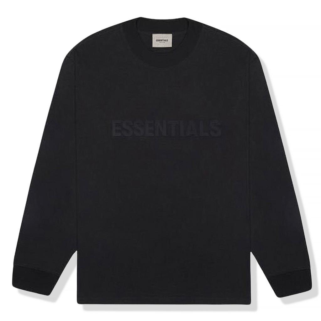 商品Essentials|Fear Of God Essentials Black L/S T Shirt,价格¥895,第1张图片