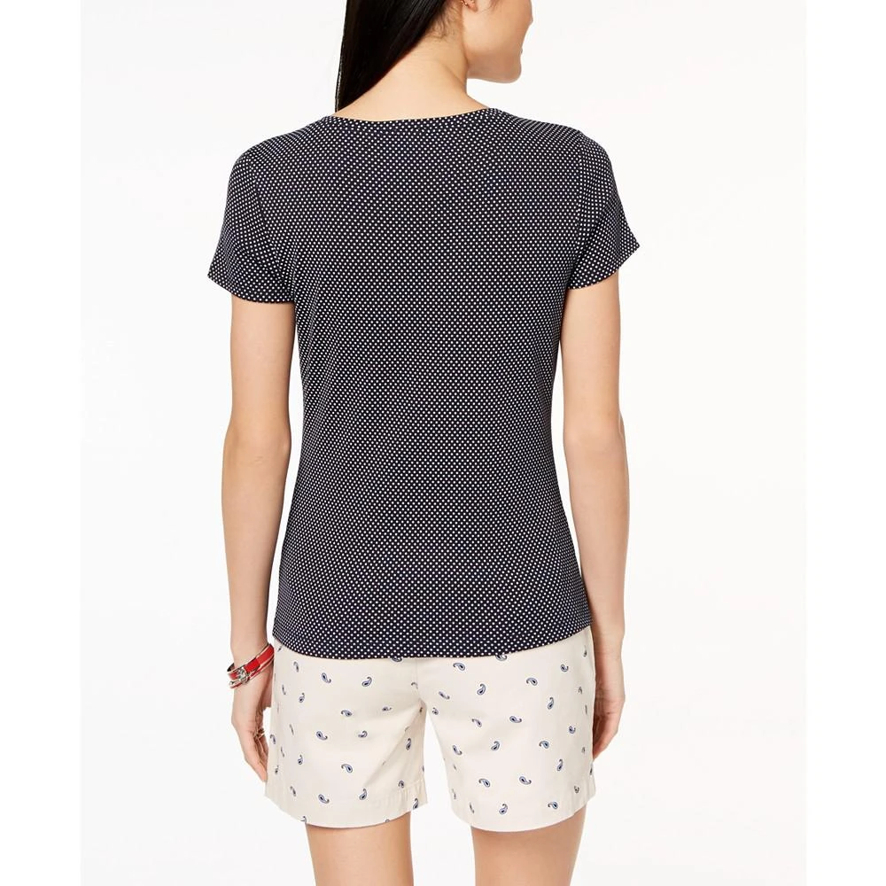 商品Tommy Hilfiger|Cotton Printed T-Shirt, Created for Macy's,价格¥109,第2张图片详细描述