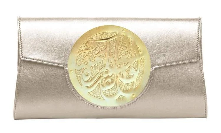 商品Dareen Hakim Collection|Le Icon Le Icon : Champagne Gold Engraved Wisdom and Strength,价格¥2173,第1张图片
