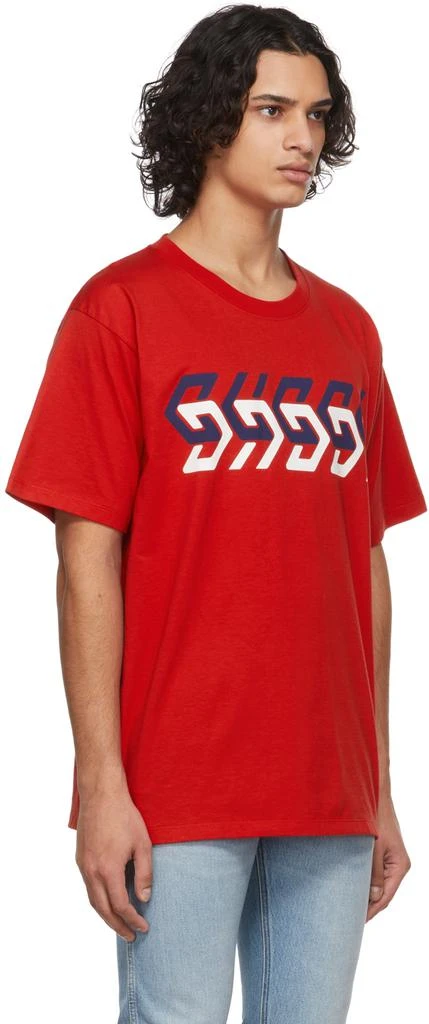 商品Gucci|Red Mirror T-Shirt,价格¥4853,第2张图片详细描述