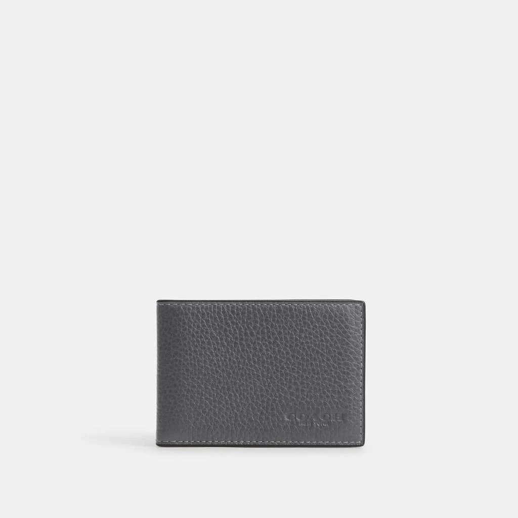 商品Coach|Compact Billfold Wallet,价格¥314,第1张图片